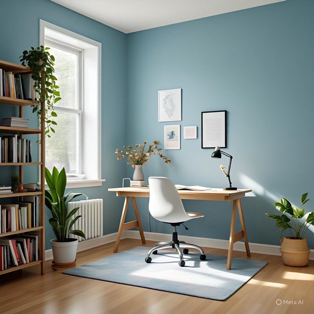 Use Calming and Focus-Enhancing Color Schemes