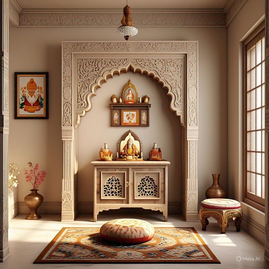 Puja Room Design Tips for Indian Flats