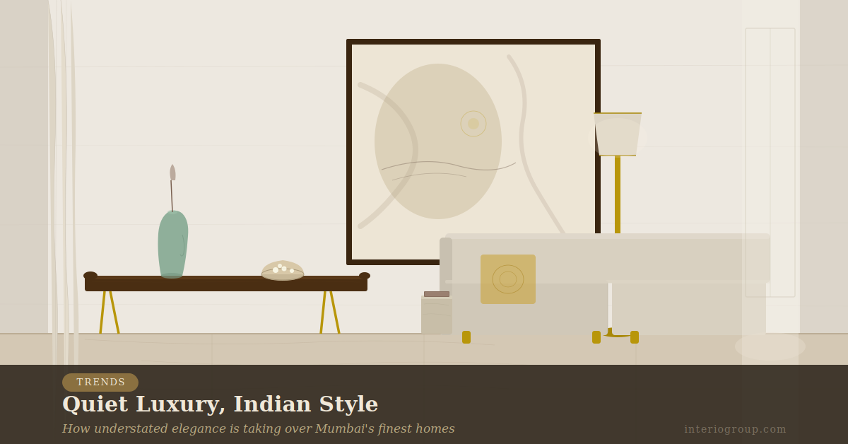 Quiet Luxury, Indian Style: How Understated Elegance is Taking Over Mumbai’s Finest Homes